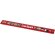 Regla 30 cm Refari plástico reciclado HIPS doble escala Rojo detalle 10