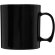 Taza plástico san 300ml con asa integrada personalizable Negro intenso detalle 2