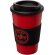 Vaso con aislamiento de 350 ml con agarradera Americano® Negro intenso/rojo detalle 4