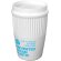 Vaso Cirrus POP 350ml con tapa de 360° y plástico reciclado Blanco detalle 1