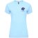 Camiseta deportiva manga corta mujer Bahrain Roly técnica Azul celeste detalle 17