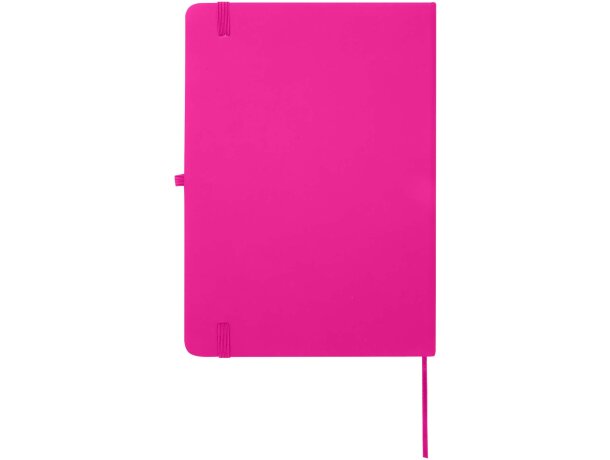 Libreta tapa dura A5 Spectrum Plus con papel certificado FSC Rosa detalle 55
