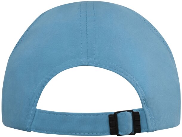 Gorra sandwich reciclada de 6 paneles Cool Fit GRS Morion Azul nxt detalle 11