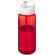 Bidón deportivo con tapa con boquilla de 600 ml H2O Active® Octave Tritan™ rojo/blanco