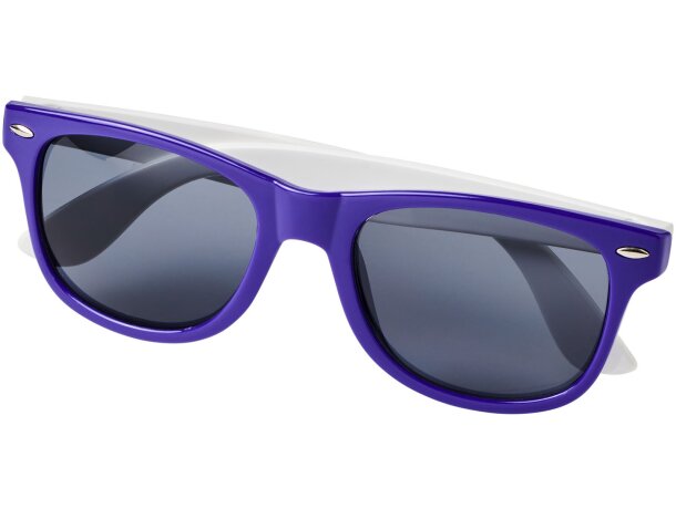 Gafas de sol de color liso Sun Ray Morado detalle 20