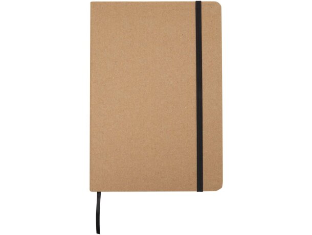 Libreta de papel de piedra A5 con páginas rayadas Holm Beige detalle 2