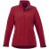 Chaqueta softshell de mujer Maxson impermeable transpirable Rojo detalle 2
