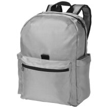 Mochila para portátil ligera con mucho espacio personalizada gris Mochila para portátil ligera con mucho espacio personalizada gris