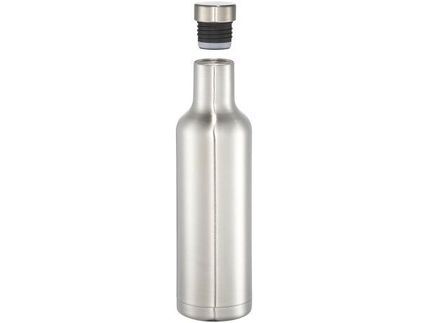Botella de 750 ml con aislamiento de cobre al vacío Pinto Plateado detalle 9