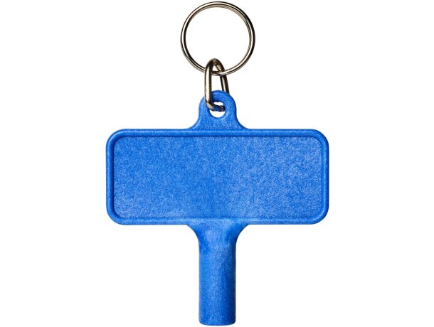 Llavero llave de radiador de plástico largo Azul detalle 4