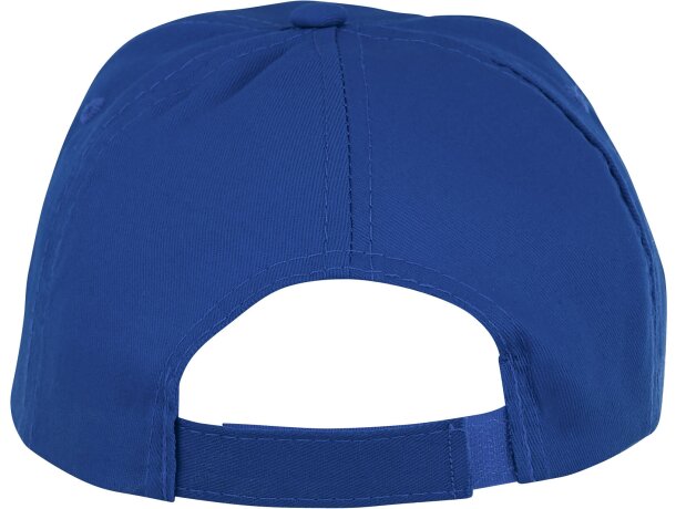 Gorra infantil de 5 paneles Feniks Kids Azul detalle 18