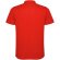 Polo manga corta hombre Tormo Roly poliéster reciclado Rojo detalle 22