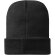 Gorro de Polylana® Hale Negro intenso detalle 17