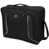 Maletín para portátil poliéster 600d personalizado negro intenso Maletín para portátil poliéster 600d personalizado negro intenso