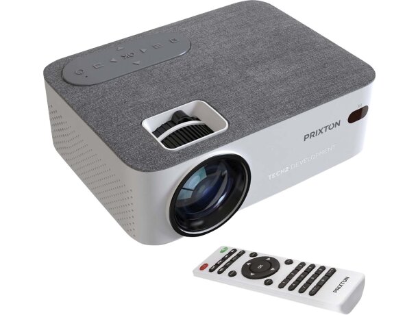 Proyector portátil Prixton Lumière con resolución 720p nativa Blanco detalle 9