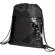 Mochila de cuerdas con lentejuelas 5L Mermaid Negro intenso detalle 8