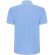 Polo manga corta hombre Pegaso Premium Roly punto piqué Azul celeste detalle 22