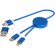 Cable 5 en 1 Alasia aluminio reciclado carga rápida Azul real detalle 27