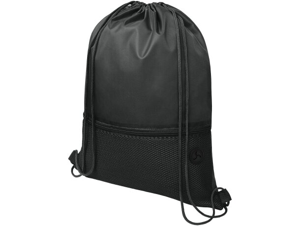 Mochila de cuerdas para empresa poliéster Oriole Verde detalle 40