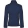 Chaqueta softshell mujer Antártida Roly con cremallera invertida Azul marino detalle 10