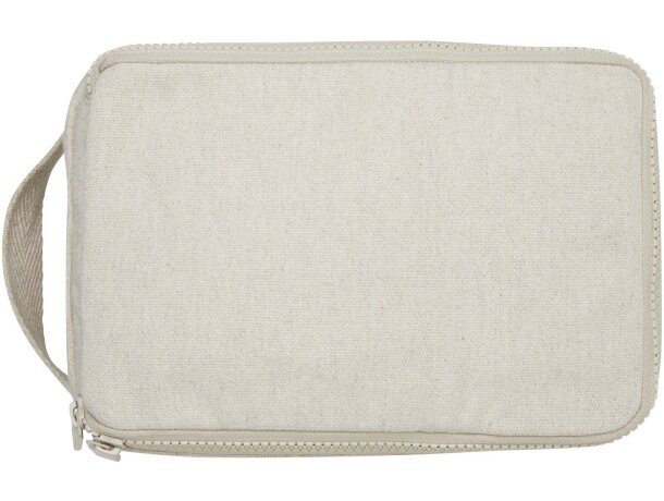 Neceser organizador Aware Pack de algodón reciclado detalle 2