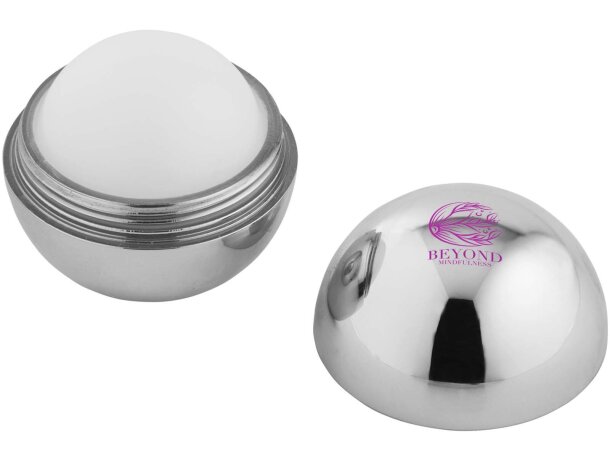 Bálsamo labial Elena con FPS 15 y aroma vainilla Plateado detalle 4