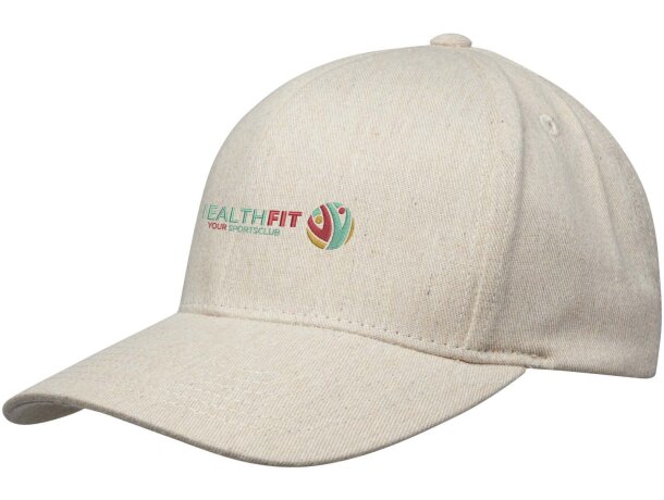 Gorra reciclada seis paneles Aware Opal con rastreador QR detalle 16