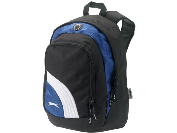 Mochila de poliéster 600d marca Slazenger negro intenso Mochila de poliéster 600d marca Slazenger negro intenso
