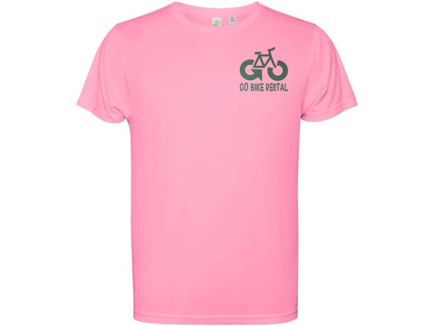 Camiseta técnica hombre Estoril Roly poliéster reciclado detalle 33