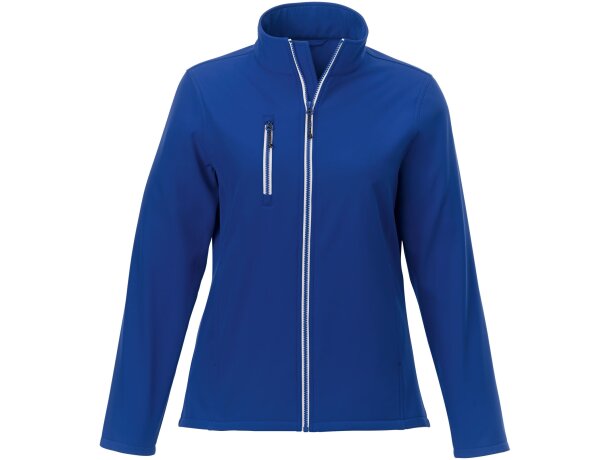 Chaqueta softshell Orion con microforro para mujer Azul detalle 14