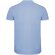 Polo manga corta hombre Star Roly 100% algodón piqué 200 g/m² Azul celeste detalle 22