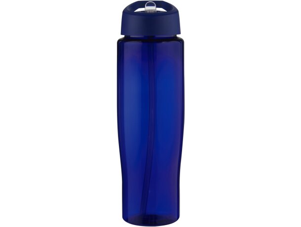 Bidón deportivo de 700 ml con tapa con boquilla H2O Active® Eco Tempo Azul/azul detalle 16