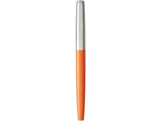 Rollerball de plástico y acero inoxidable Jotter Naranja detalle 23