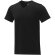 Camiseta de manga corta y cuello en V para hombre Somoto Negro intenso