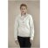 Sudadera cremallera reciclada Aware Galena unisex Blanco detalle 6