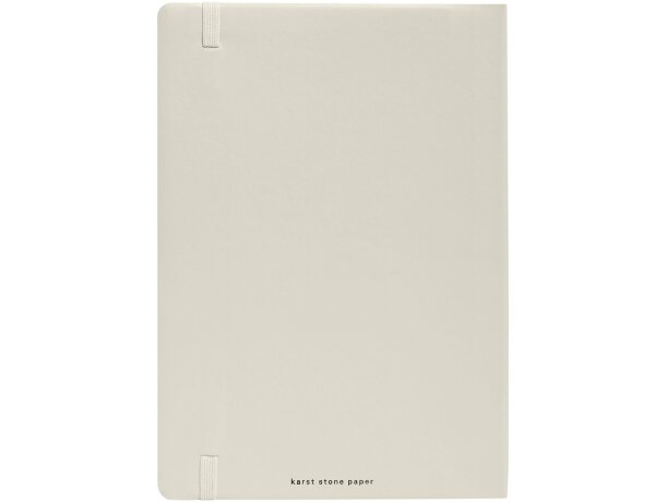 Libreta A5 de tapa blanda K'arst® Beige detalle 3