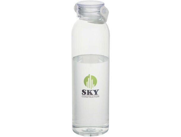 Botella Alti 630ml de plástico reciclado con asa de silicona Transparente claro detalle 5