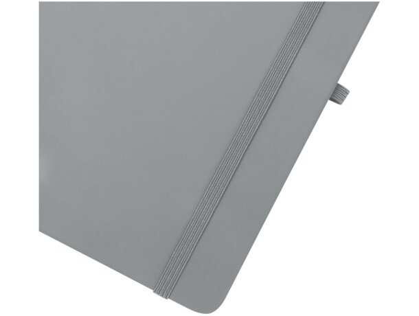 Libreta tapa dura A6 Spectrum Plus con papel FSC certificado Gris detalle 48