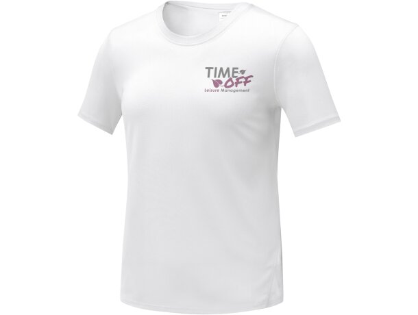 Camisetas mujer cuello redondo 105 g/m2 Elevate Essentials Kratos Blanco detalle 21