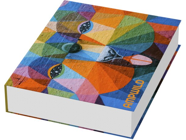 Set marcapáginas con notas adhesivas Combi de tapa dura Blanco detalle 2