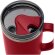Vaso térmico con pajita Melbourne 1200ml acero reciclado Rojo detalle 41
