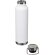 Botella Thor 650ml acero inoxidable reciclado certificado RCS Blanco detalle 4