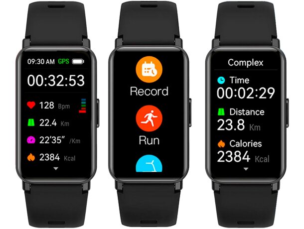 Pulsera inteligente multideporte con GPS Prixton AT806 Negro intenso detalle 5