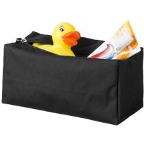 Neceser barato poliéster 300d personalizado negro intenso