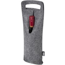 Bolsa vino fieltro reciclado grs felta gris