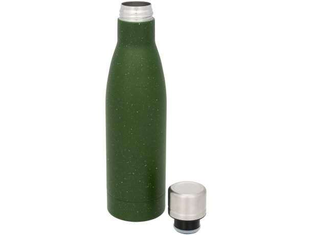Botella de 500 ml con aislamiento de cobre al vacío moteada Vasa Verde detalle 15