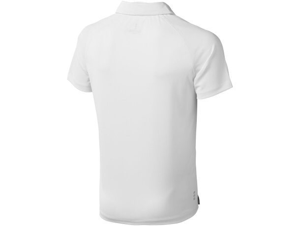 Polo unisex manga corta ottawa de Elevate 220 gr Blanco detalle 2