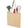 Bolsa tote Juta de yute laminado 300 g/m² con asas de algodón Natural/blanco detalle 3