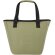 Bolsa térmica Joey 6L algodón reciclado certificado GRS Verde oliva detalle 15