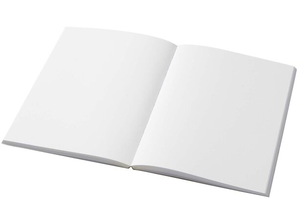 Libreta A5 tapa blanda craft Novella Austen papel reciclado Natural detalle 3